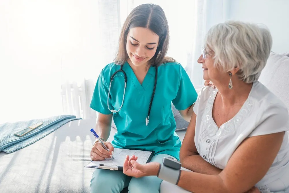 Generic healthcare consultation photograph
